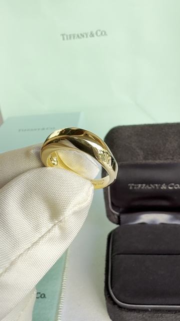 Винтажное кольцо Tiffany Paloma Picasso из желтого золота