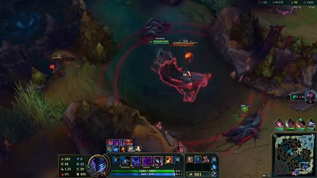 LoL - Nocturne Gameplay №5