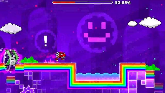 Прохожу игру Geometry Dash 2.2