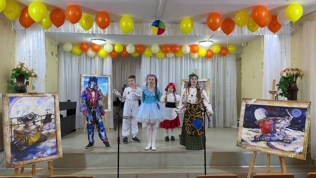 Музыкальный мини - спектакль "Музей игрушек" - театральный коллектив "Радуга", ДШИ г. Донецк РО.