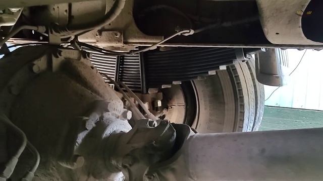 Арт. 953 Комплект усиленных рессор Хино 500 с колёсами 22,5