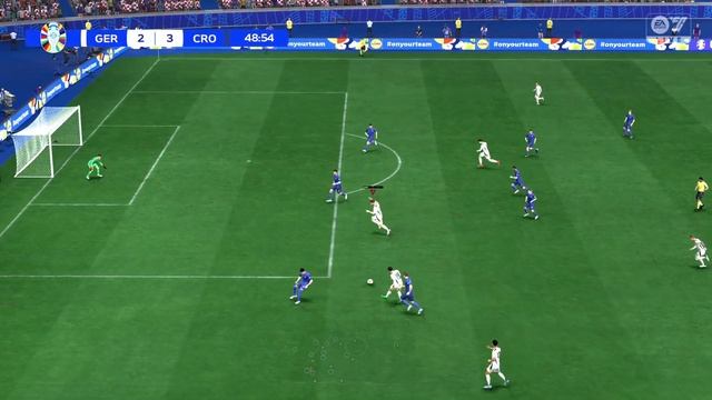 FC 24 Германия vs Хорватия Евро 2024 - Финал [PS5 Slim] Полный Матча