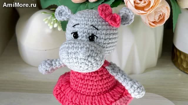 Амигуруми: схема Бегемошка | Игрушки вязаные крючком