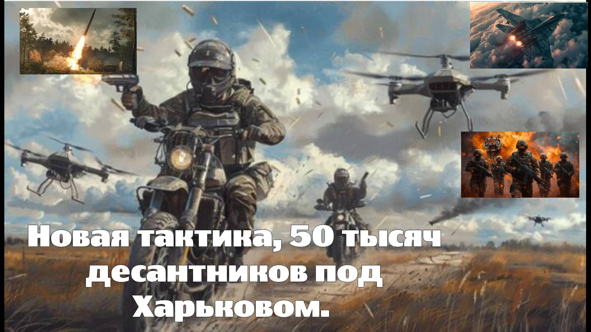Путина исполняется прямо сейчас: Новая тактика, 50 тысяч десантников под Харьковом.