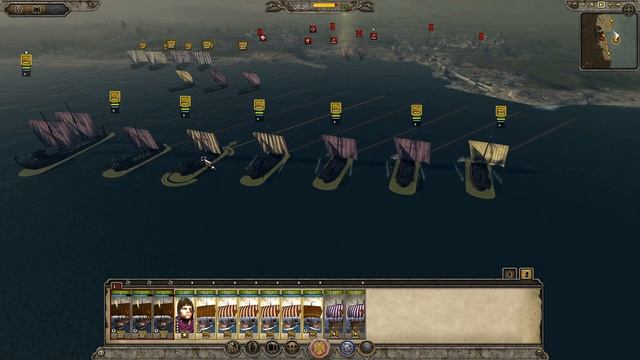 21. Кампания за ВРИ в Total War: Attila. Морской десант.