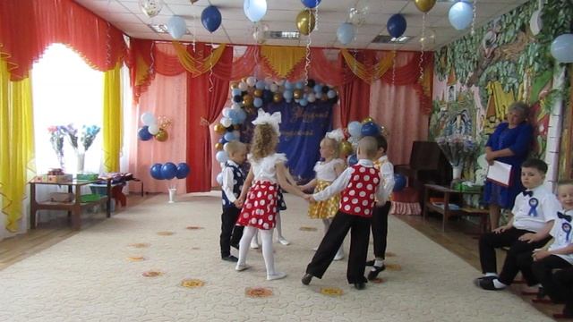 Танец "Ты, да я, да мы с тобой" старшая группа