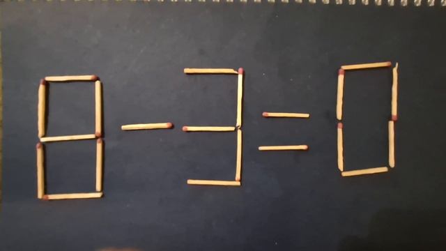 8-3=0 Переставьте 1спичку#головоломкасоспичками#голово?