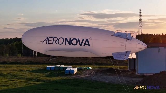 Дирижабль AERONOVA в небе России — инвестиции в дирижабли нового поколения
