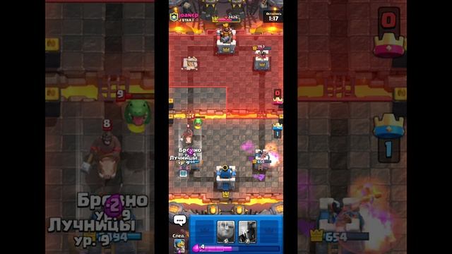 CLASH ROYALE ТОП БИТВА НА 13 АРЕНЕ ВРАГ БИЛСЯ ДО ПОСЛЕДНЕГО В КЛЕШ РОЯЛЬ.