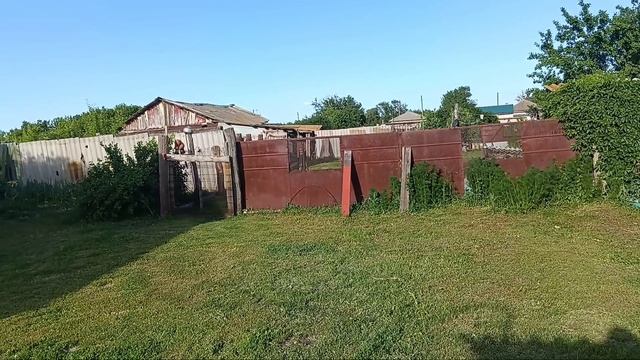 Жизнь в деревне..Ремонт порога у летней кухни
