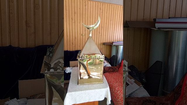 Жестяные работы. Полумесяц из жести