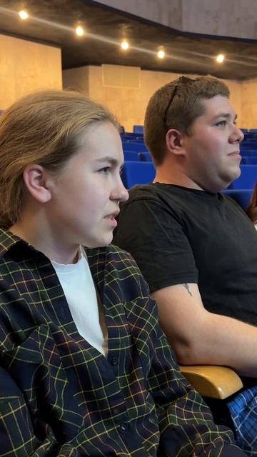 Актриса театра и кино Юлия Назаренко-Благая встретилась со студентами РОСБИОТЕХа 🎭