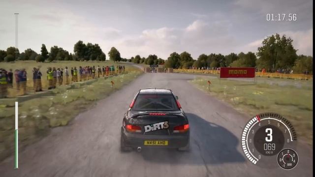 3 участок, ретро ралли - Германия. DirtRally
