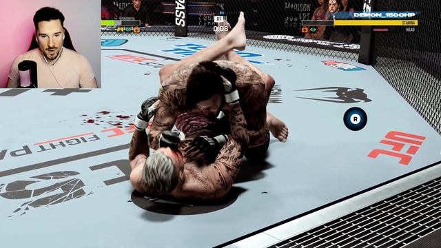 КРОВАВЫЙ БОЙ! НЕВЕРОЯТНЫЙ КАМБЭК! ~ EA Sports UFC 5 (Прохожден