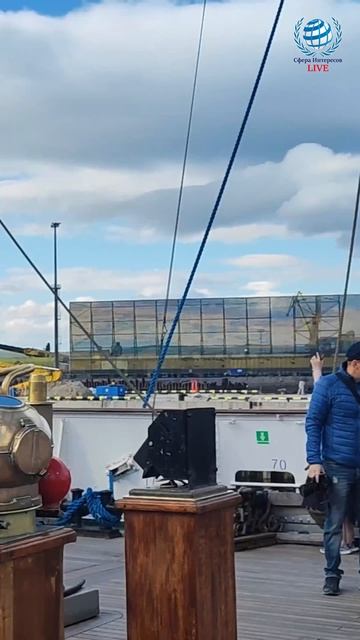 Барк "СЕДОВ": Встреча Легенды в порту Мурманска и прогулка по палубе!
