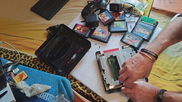 SEGA mega drive 2 из 1993г. Ретро.