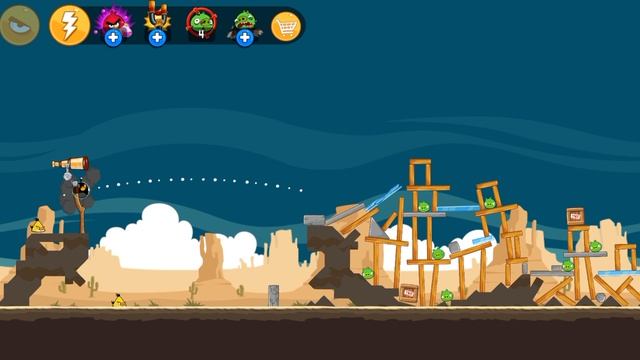 я играю в Angry Birds часть 20