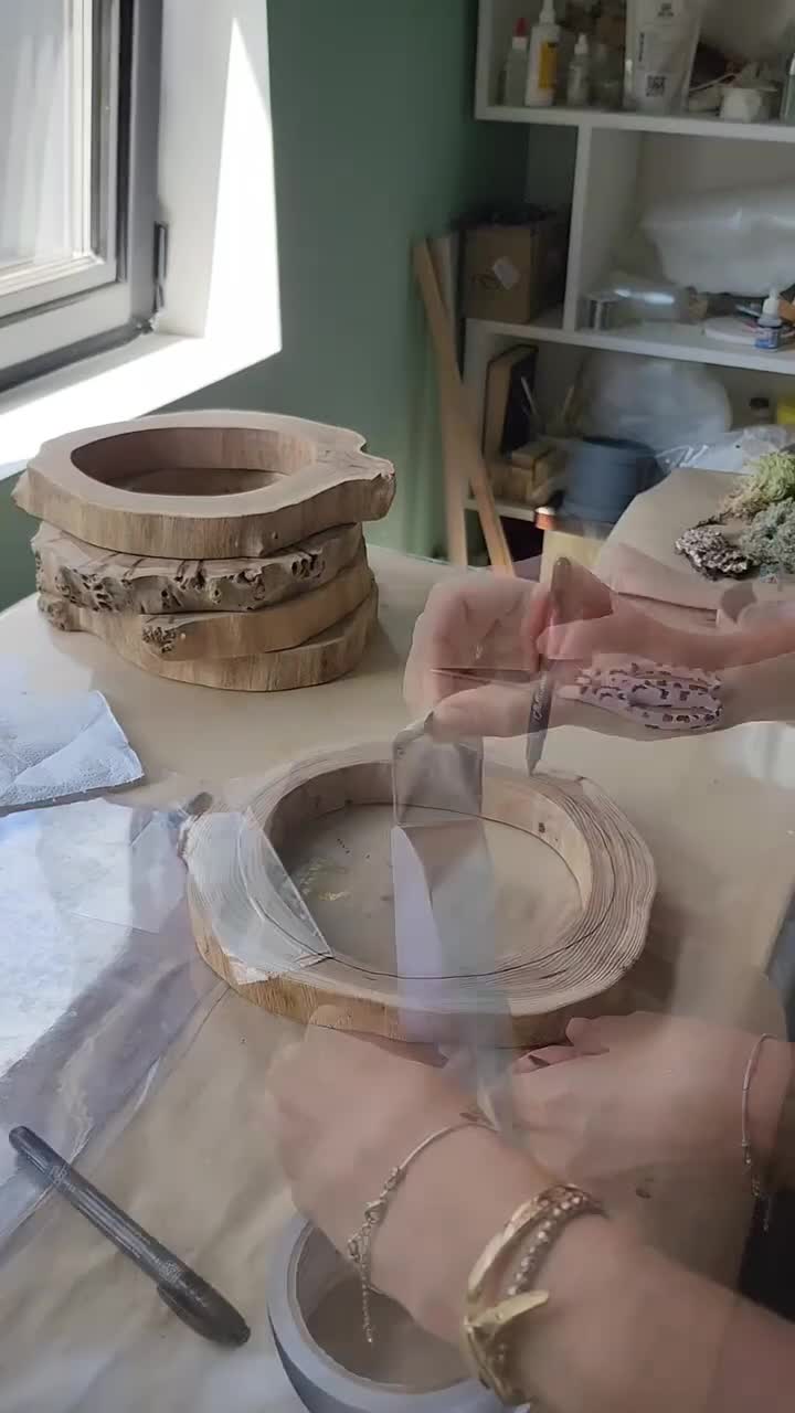 Необычный декор из эпоксидной смолы