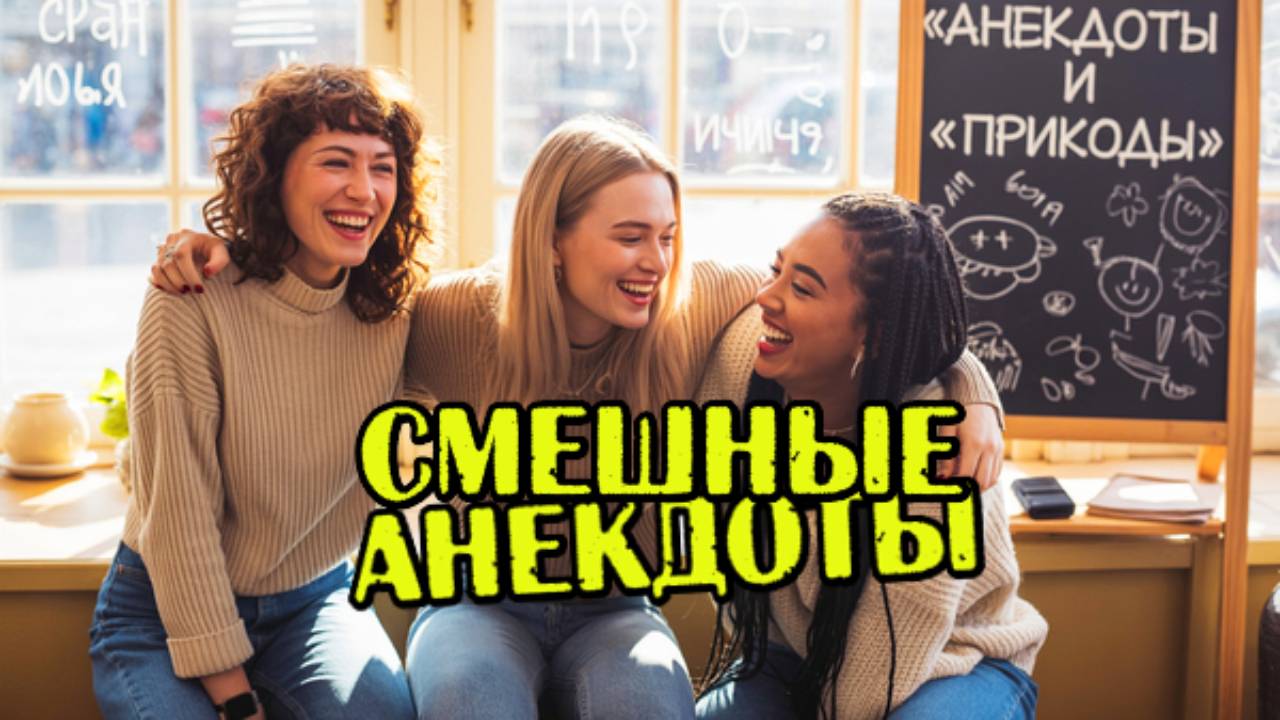 Новые, прикольные анекдоты. Три анекдота.