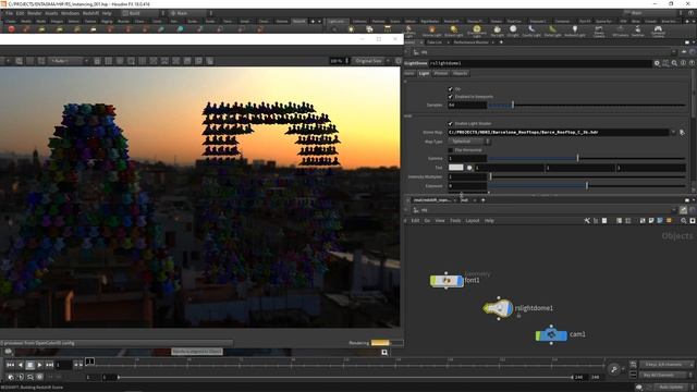 Rendering 101 - pt. 21- Instancing In Redshift (Plus A Bit Of Shading)
