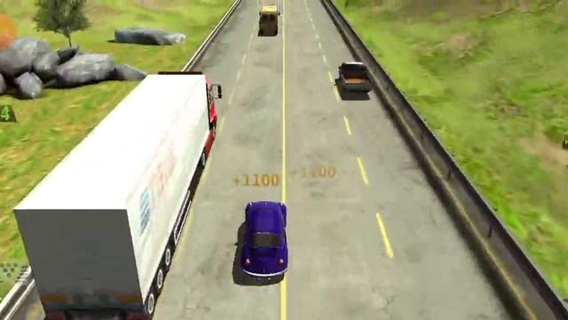Traffic racer. Макс. скорость 2 машины по счёту! 2 часть.