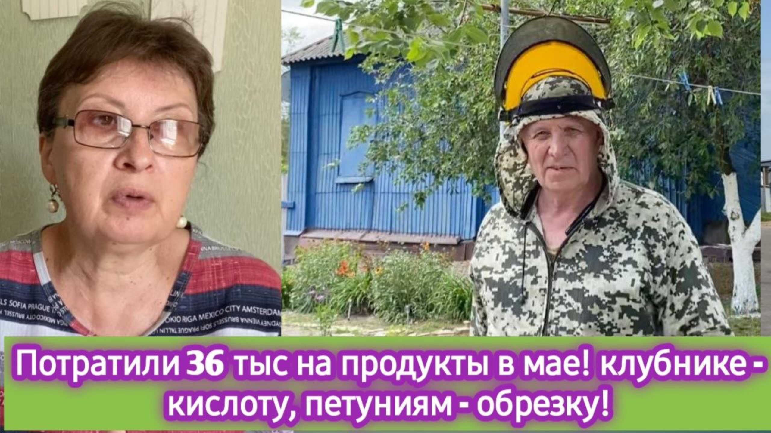Потратили 36 тыс на продукты в мае. А сколько потратили вы? Клубнике - кислоту, Петуниям - обрезку!