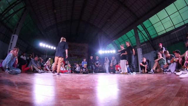 Чеширский Кот VS Руба и Мотылькова (Hip hop 1x2)