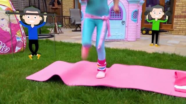 Мисс Кэйти и Мистер Макс (Miss Katy) Кэти притворяется, что играет в другую профессию