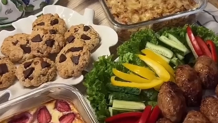 Рацион для детей и не только...🥘🍝🍪😋    Рецепт в описании ✍️