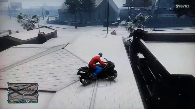 GTA5 на PS3 сходка 2-го новогоднего сезона часть 1