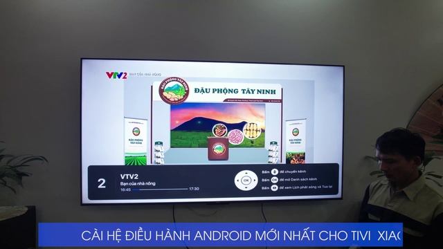 Lắp tivi xiaomi A Pro 75 inches tại ngõ 282 phố Phương Lưu,  phường Vạn Mỹ