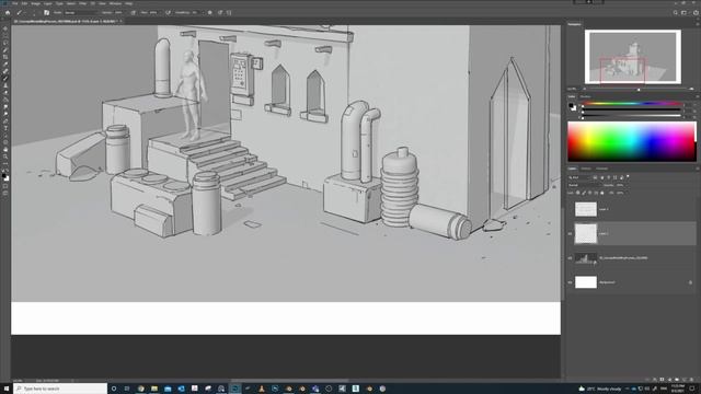 Foundation Patreon - Blender for Concept Part 1 - 003 - Concept Sketching