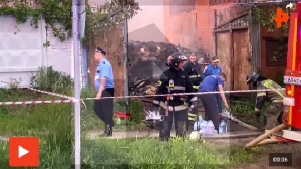 Пожар на заводе в Красногорске локализован на площади 4 тысячи квадратов