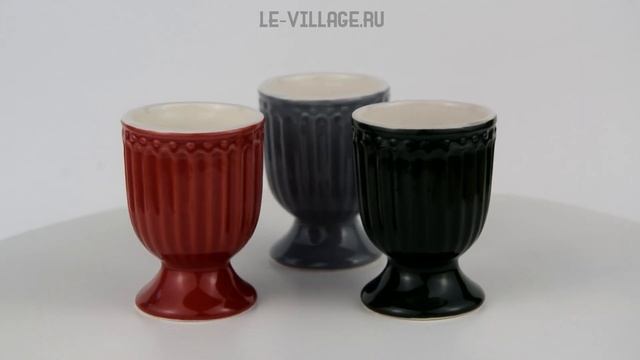 Подставки для яиц pinewood green, stone grey, claret red