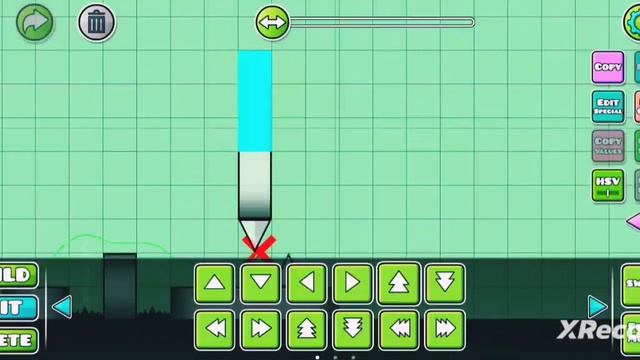 Строительство дизайна блоков в geometry dash.