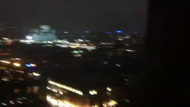 Вид на ночную Москву