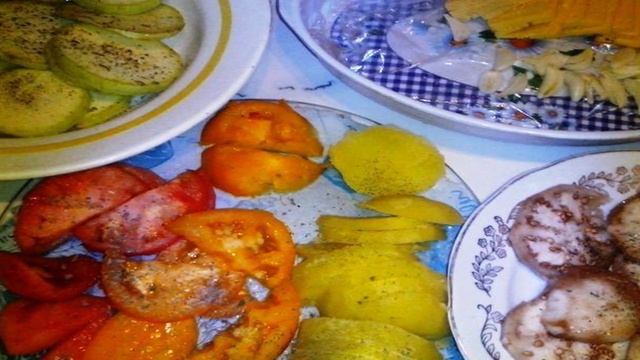 Веночек из овощей