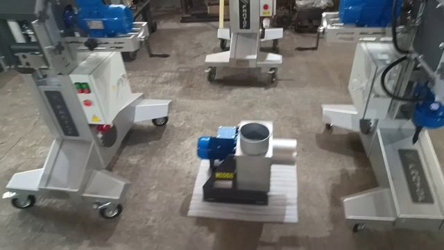 Зачистные станки от ржавчины готовые к оправке