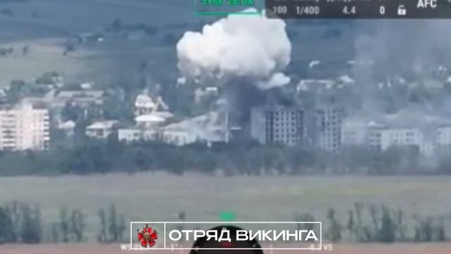 📍 Запорожское направление  Операторы отряда Викинга запечатлели фабизацию скопления укро-нацис...