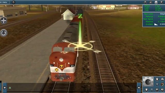 поезд Мимо кассы и саловский н и Калуга 1 Trainz Sim