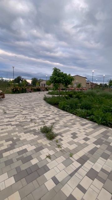 Станица Бородинская, парк.