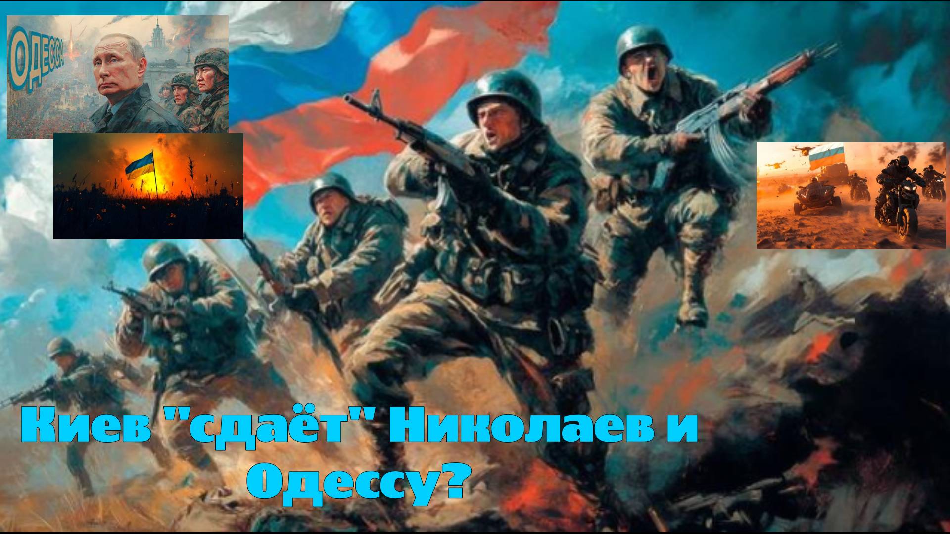 Киев "сдаёт" Николаев и Одессу? Ультиматум России не услышали: "Генерал Прорыв" и спецназ КНДР ждут