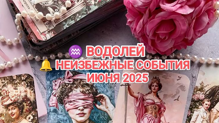 ♒ ВОДОЛЕЙ 🔔 КАКИЕ НЕИЗБЕЖНЫЕ СОБЫТИЯ ВАС ОЖИДАЮТ В ИЮНЕ 2025