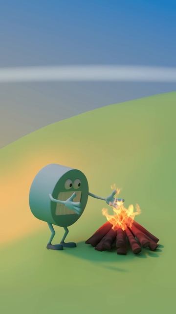 KgGKKqBCJTo - Friends don’t let friends build campfires alone 🏕️ #animation #cocobut #shorts