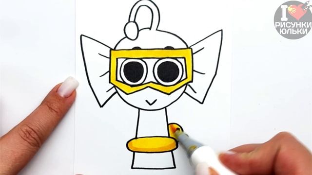 Как нарисовать Sprunki Bailey 🎶 Incredibox - Sprunki Retake