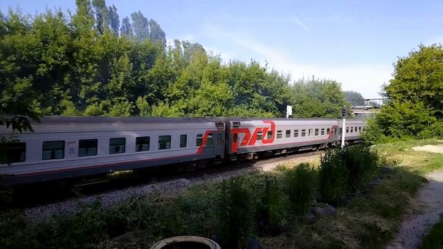 #russia #train Поезд 093 Пенза - Москва Павелецкая