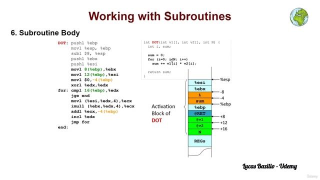 6.5. Working with Subroutines