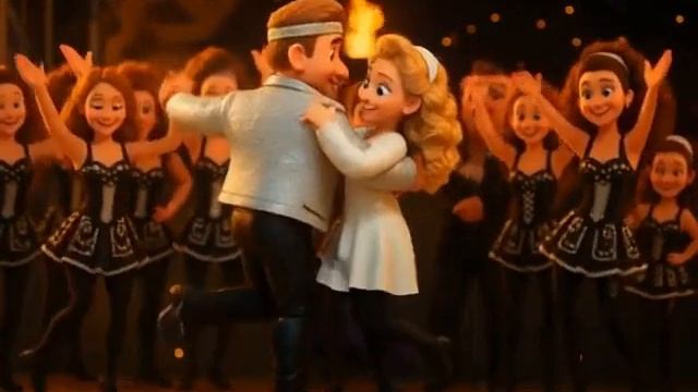 Michael Flatley & Bernadette Flynn in Pixar
