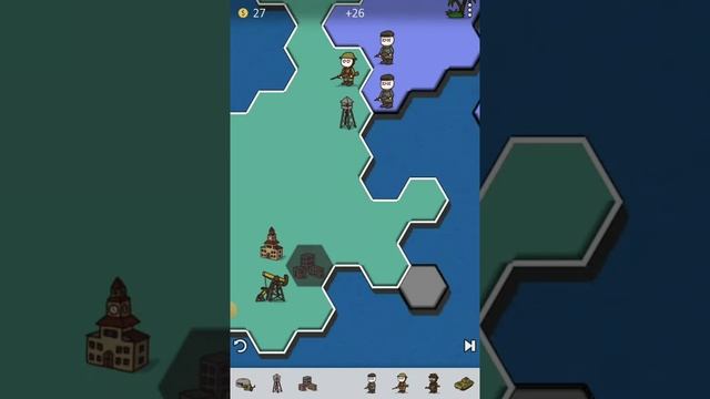 Прохождение Antiyoy Online. 2 уровень