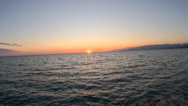 Пляж на закате